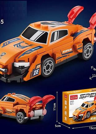 Конструктор speed apollo gumpert (76 деталей) сумісний з lego