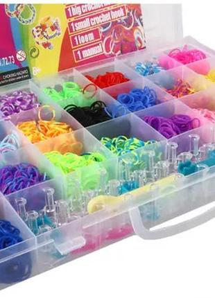 Набор для плетения из резинок fashion loom 6300 шт со станком