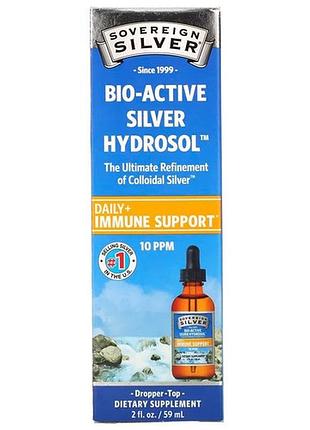 Sovereign bio-active silver hydrosol 59 ml