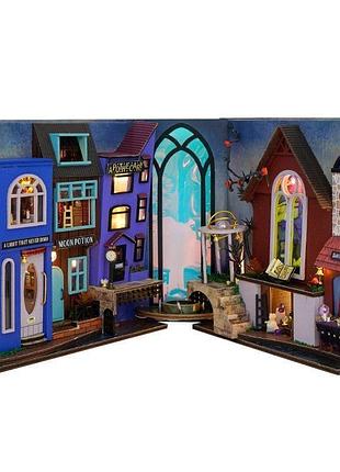 3d румбокс diy bookend бук нук magic spell street магічна вулиця з куполомз tc-24