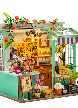 3d румбокс diy «alice's garden» + пилозахисний купол m2507z