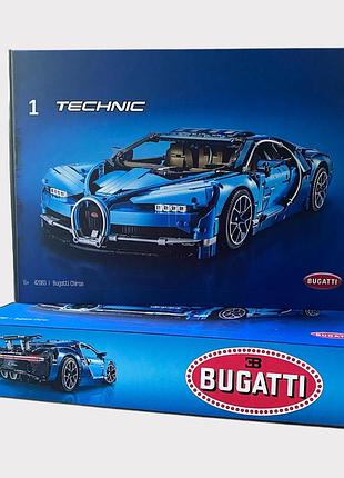Конструктор technic bugatti chiron (42083), 3599 деталей совместимый с lego лего бугатти