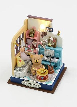3d румбокс diy «moments of music»+ пылезащитный купол s2303z