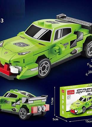 Конструктор speed lamborghini aventador (73 детали) совместим с lego