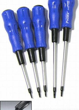 Набір викруток proskit sw-2125h (зірочка torx, 5 шт)