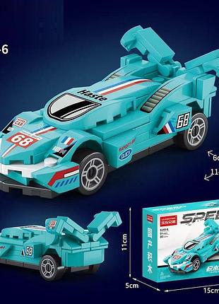 Конструктор speed hypercar haste (86 деталей) совместим с lego