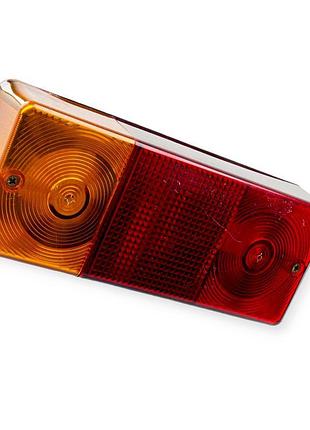 Фонарь прицепа, трактора, комбайна длинный ф-401l (led) красный (автосвит-xxi)