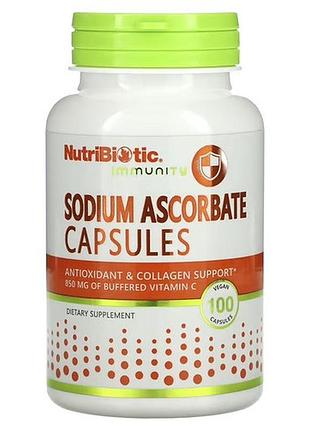 Nutribiotic sodium ascorbate 100 капсул