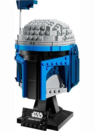 Конструктор star wars шолом джанго фетта (75408), 616 деталей сумісний з lego-лего
