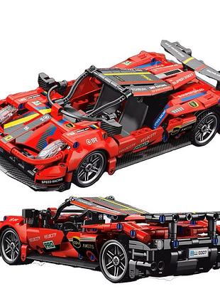 Конструктор lele brother ferrari 488 gte, 513 деталей совместимый с lego лего