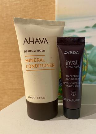 Ahava 🇮🇱 ізраїль та aveda 🇺🇸 сша кондиціонери для волосся