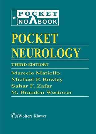 Pocket neurology. 3rd ed. 2022. marcelo matiello, michael p. bowley, sahar f. zafar, m. brandon westover.