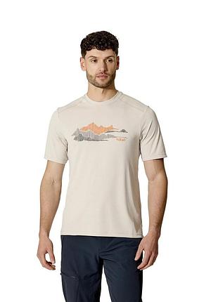 Футболка rab force aspect tee qcc-48 pebble