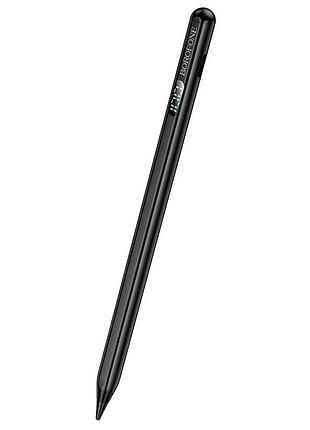 Стилус borofone bg100 universal active capacitive pen with digital display black