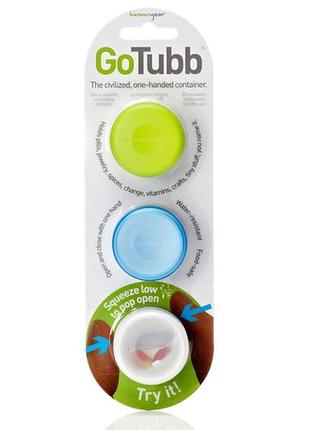 Набор контейнеров humangear gotubb 3-pack small