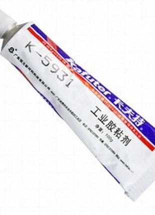 Клей-герметик силіконовий kafuter k-5931wl 100г нейтральний білий