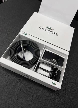 Подарочный набор ремень lacoste 2
