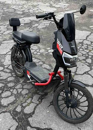 Велосипед електровелосипед скутер crosser cr-6 pro 600w 60v/20ah