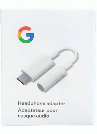 Перехідник google pixel usb type-c на 3.5mm (нові в заводській упаковці)