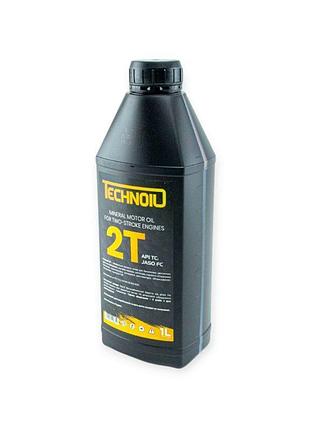 Масло моторное technoil 2т 1л