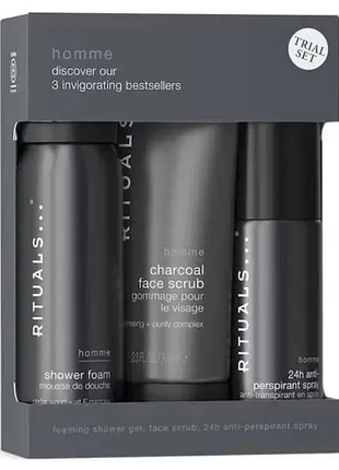 Подарочный набор для мужчин rituals of homme collection trial set