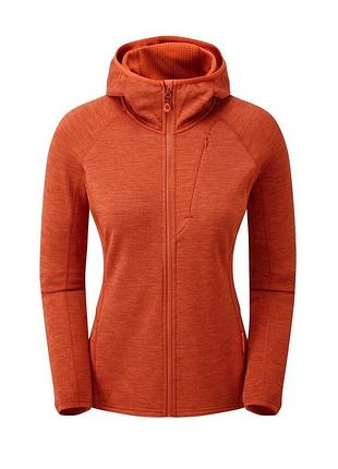 Кофта флісова жіноча montane female protium hoodie paprika