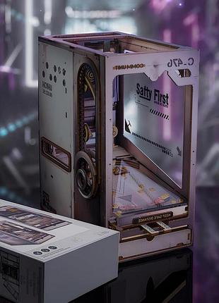 3d румбокс бук нук diy книжний кіберпанк + пилозахисний купол sl-17