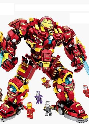 Конструктор железный человек iron man hulkbuster (халкбастер) mark 44,1452 деталь