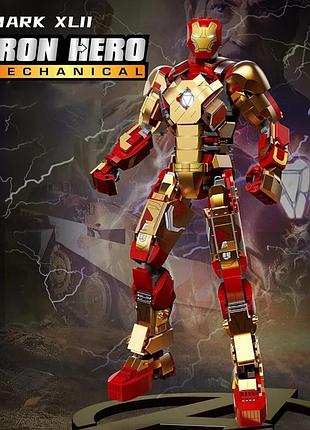 Конструктор железный человек iron man mechanical mark 42, 1126 деталь