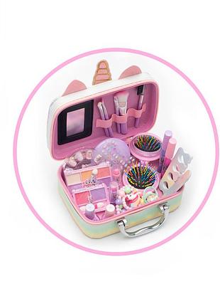 Набор детской косметики fantasy beauty 25 предмета в чемодане с єдинорогом 3