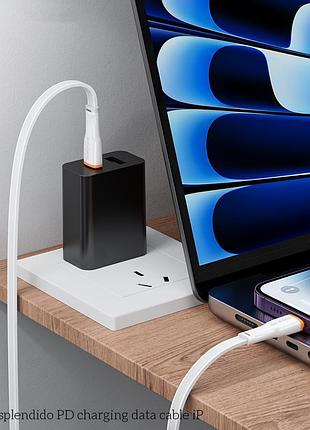 Кабель borofone bx118 esplendido pd charging data cable ip white 5
