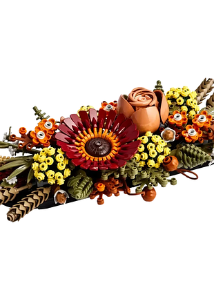 Конструктор botanicals ікебана із сухоцвітів (10314), 812 деталей сумісний із lego-лого.
