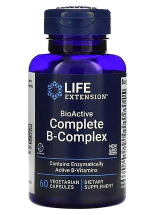 Life extension bioactive complete b-complex 60 капсул