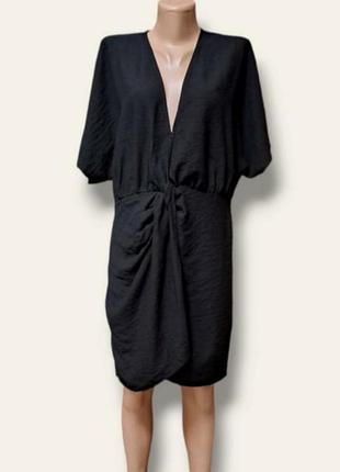 Черное женское платье h&amp;m