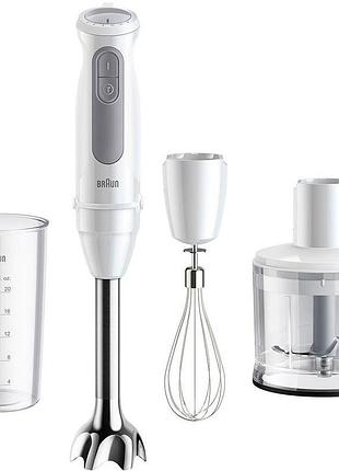 Блендер занурювальний braun mq 50236 m wh 1000 вт білий 5192144