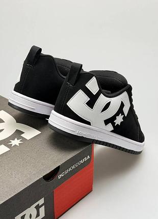 Dc shoes court graffik m black white 2
