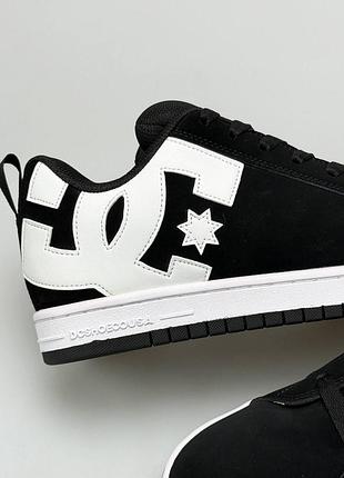 Dc shoes court graffik m black white 3