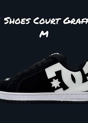Dc shoes court graffik m black white 5
