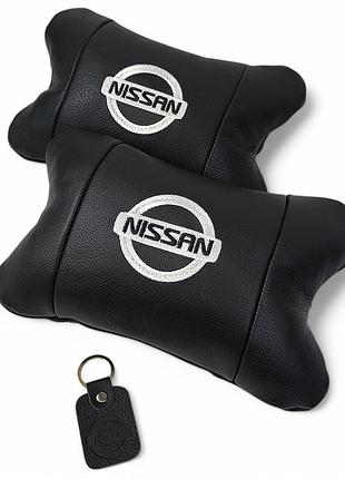 Автоподушка для головы и шеи nissan нисан, подголовник-подушка для автомобиля под шею ve-11