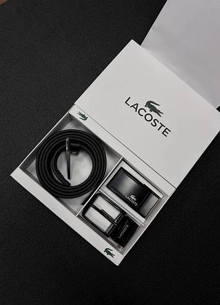 Подарочный набор ремень lacoste