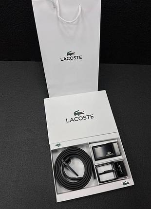 Подарочный набор ремень lacoste 3