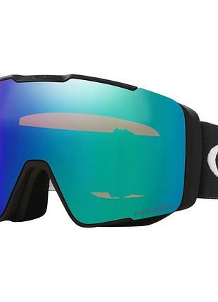 Горнолыжная маска oakley line miner pro l cat. 3s/2s matte black prizm argon iridium/prizm iced iridium