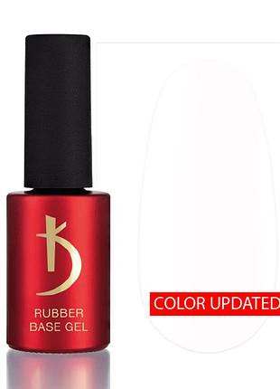 Молочна база каучукова для гель-лаку milky rubber base kodi professional, 7 мл