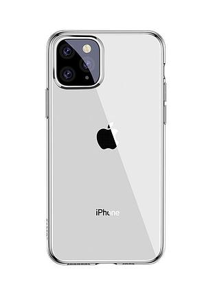 Чехол baseus для apple iphone 11 pro max simple series, transparent (arapiph65s-02) 4772454 2