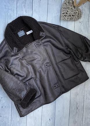 Жіноча нова  батальна куртка-дублянка від george у розмірі 2 xl/3xl euro розмір 52-56