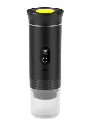 Портативная кофемашина для путешествий 3-в-1 20 бар, аккумуляторная usb type-c для авто, nespresso/dolce gusto (2371)