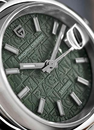 Pagani design pd-1794m silver-green 5