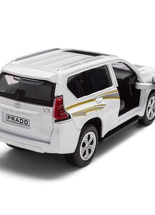 Автомодель - toyota prado (білий) 2