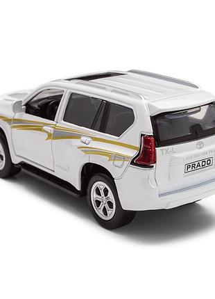 Автомодель - toyota prado (білий) 9