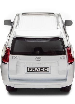 Автомодель - toyota prado (білий) 10